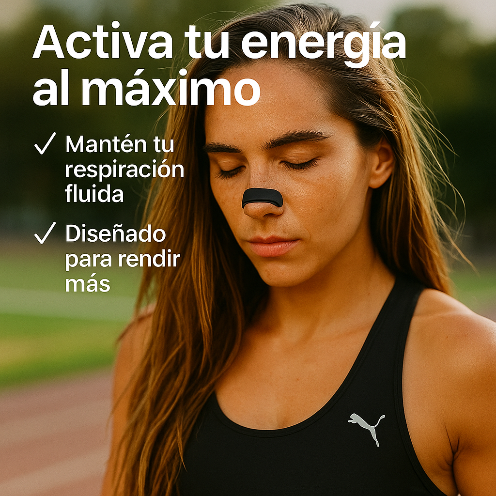 Dilatador Nasal PowerBreath™ Max | 4 niveles. Máxima respiración.