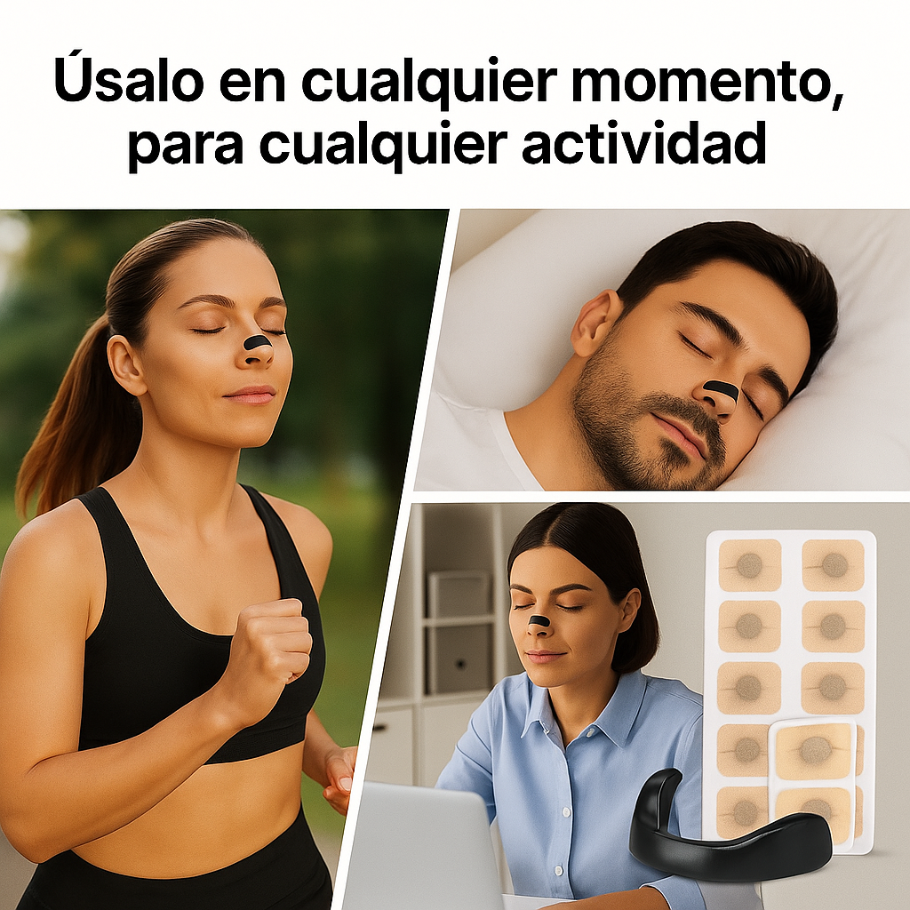 Dilatador Nasal PowerBreath™ Max | 4 niveles. Máxima respiración.